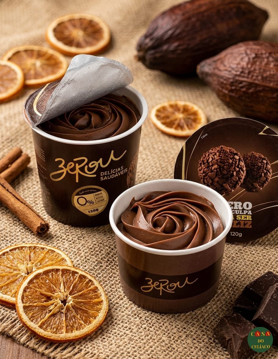 Brigadeiro no pote s/açúcar