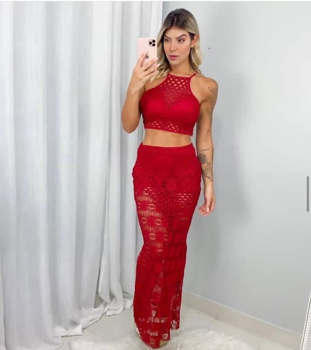 CONJUNTO VERMELHO