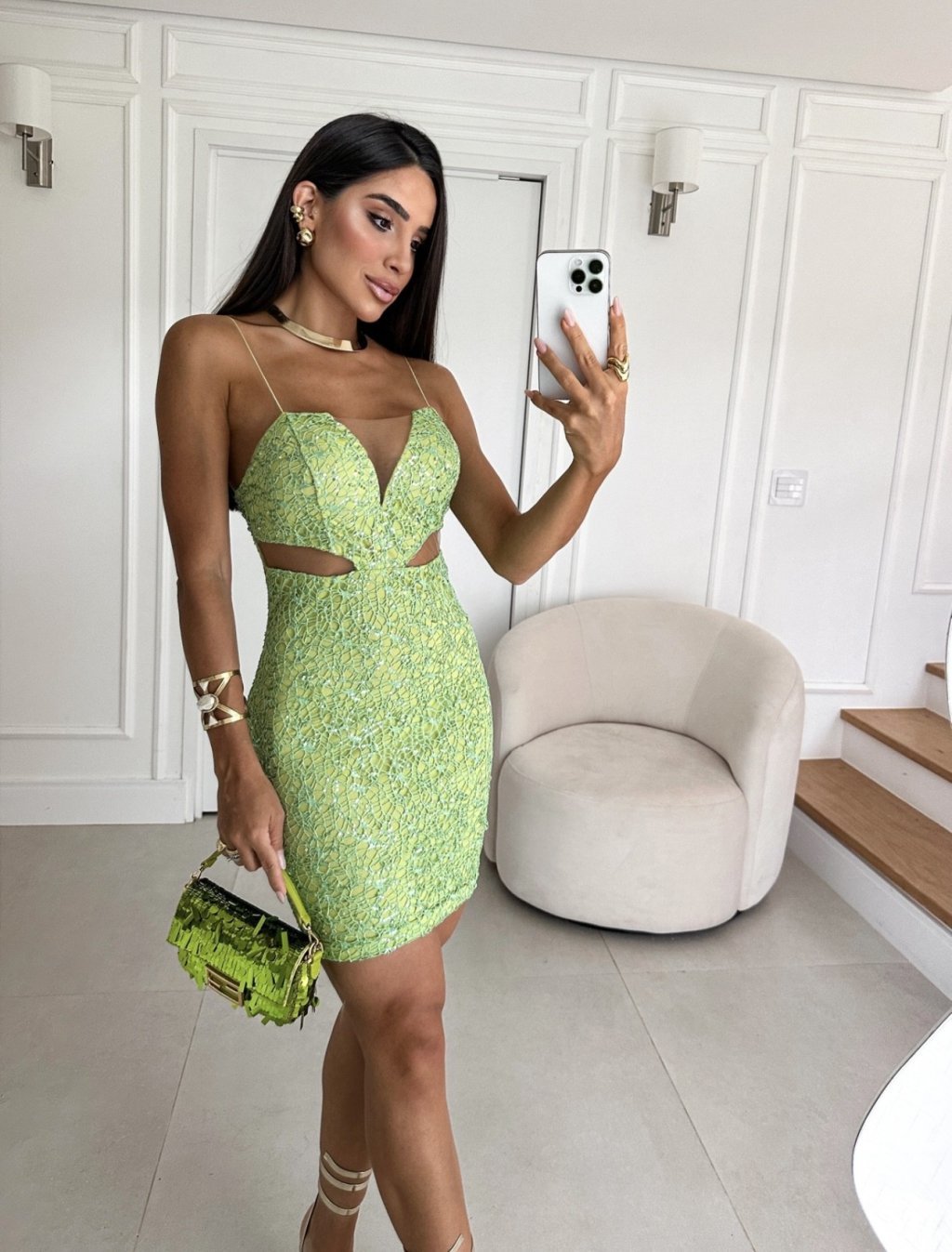 VESTIDO VERDE 