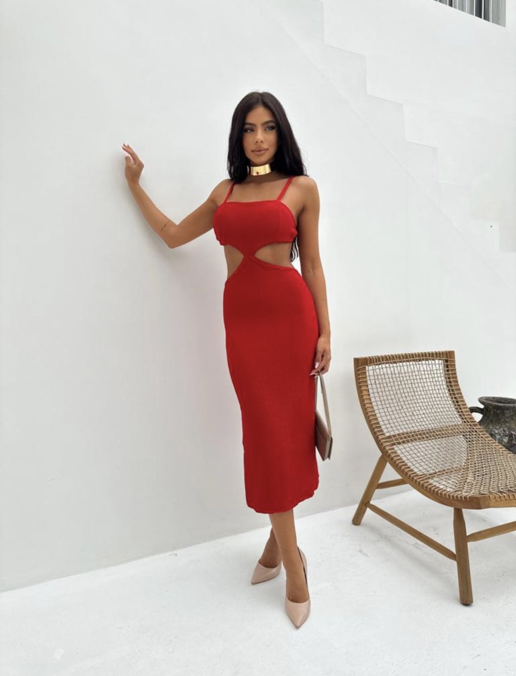 VESTIDO VERMELHO 