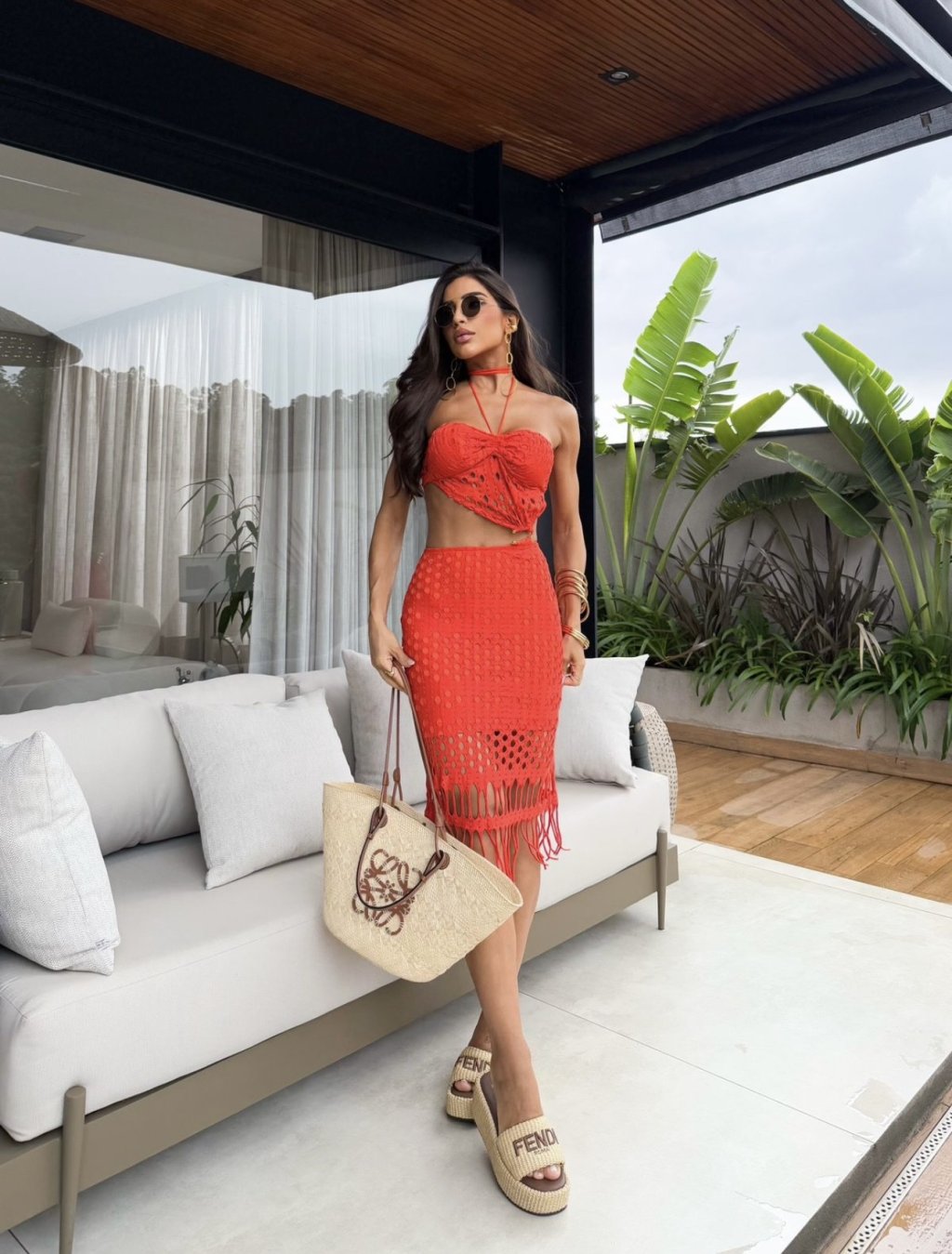 VESTIDO LARANJA