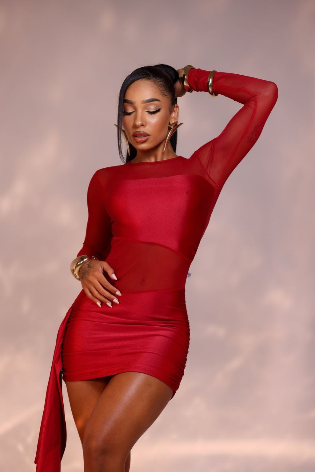 VESTIDO VERMELHO