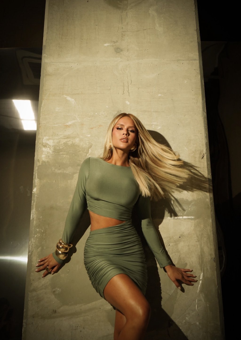 VESTIDO VERDE