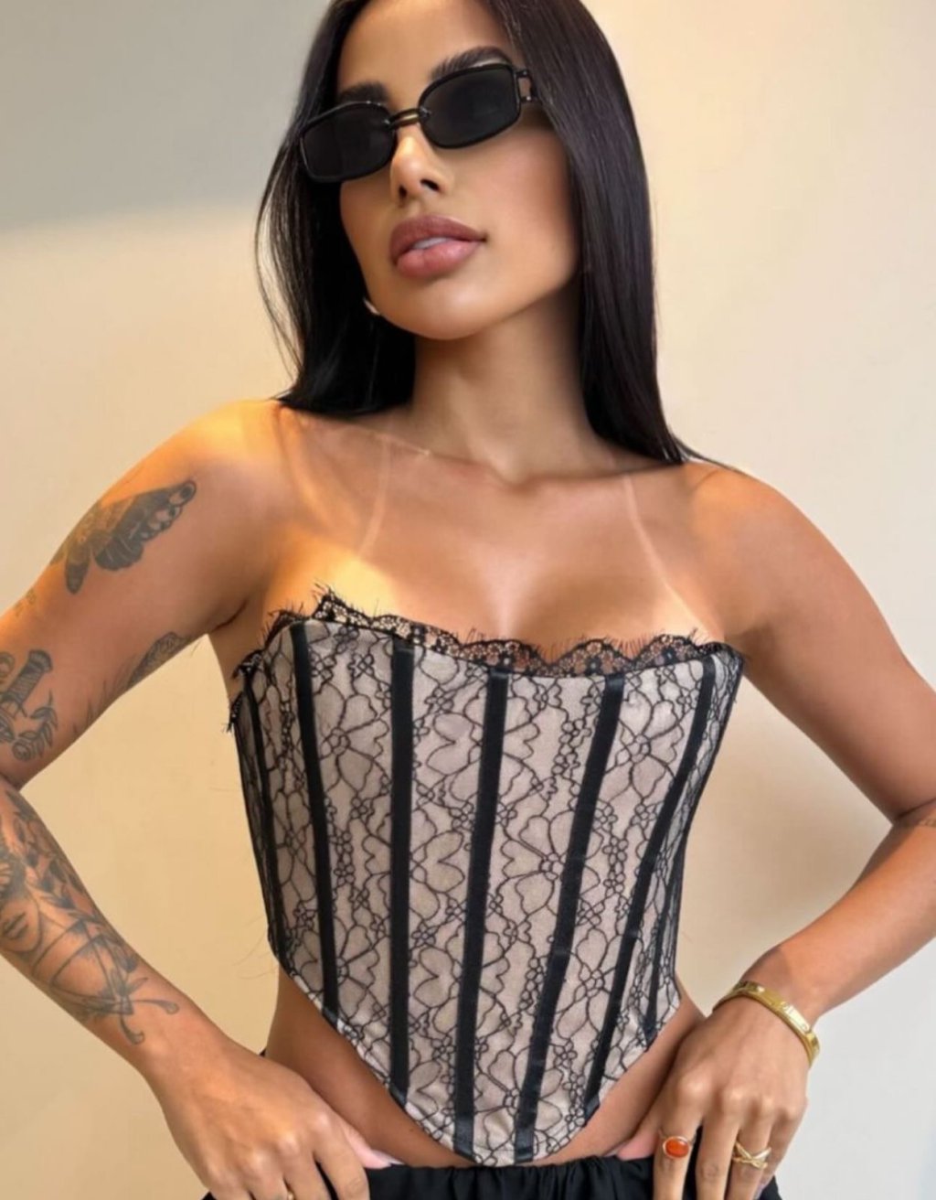 CORSELET RENDA