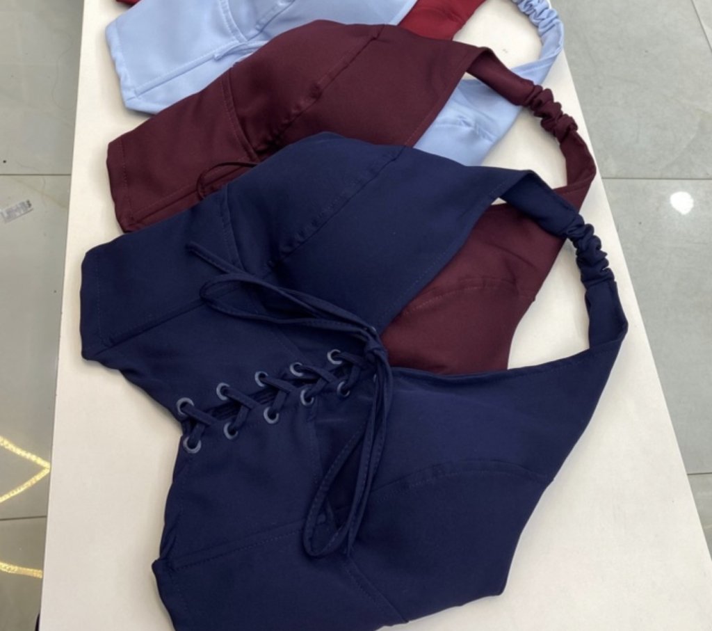 CROPPED AZUL MARINHO