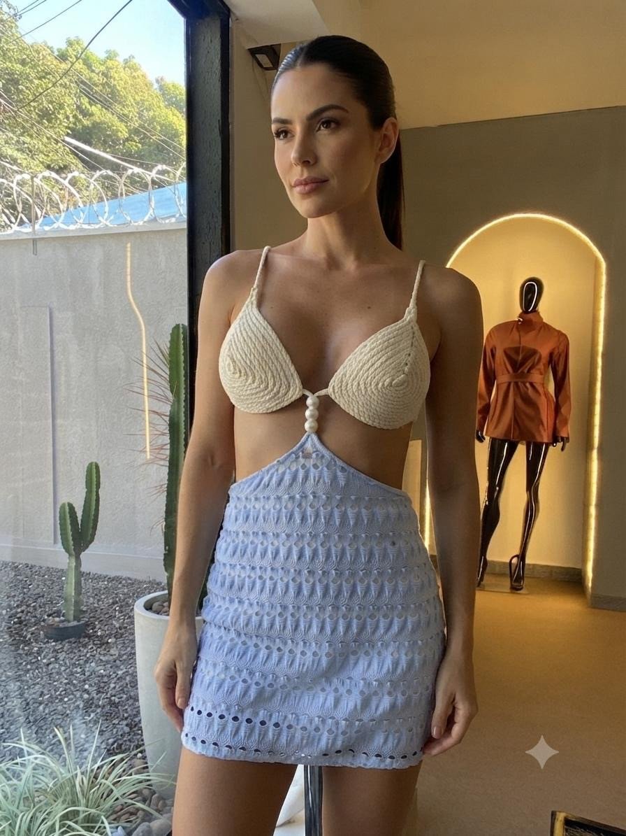 VESTIDO AZUL