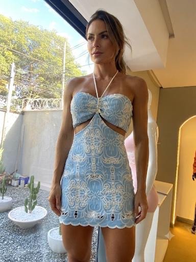 VESTIDO AZUL