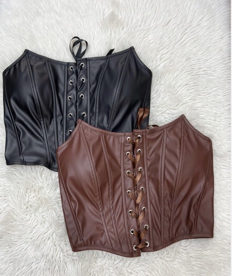 CORSELET PRETO