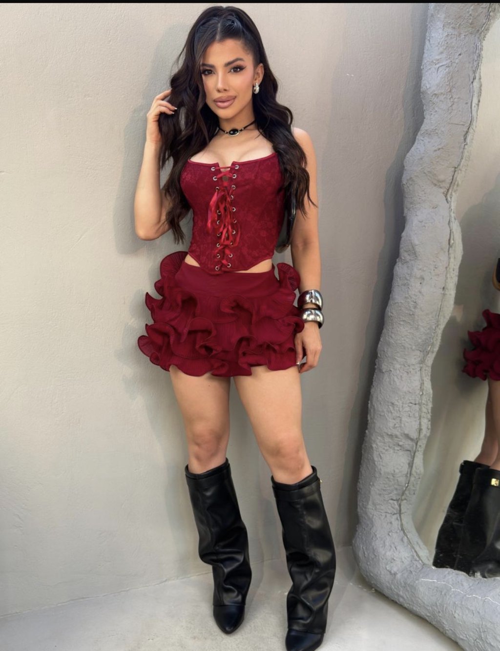 CORSELET CEREJA