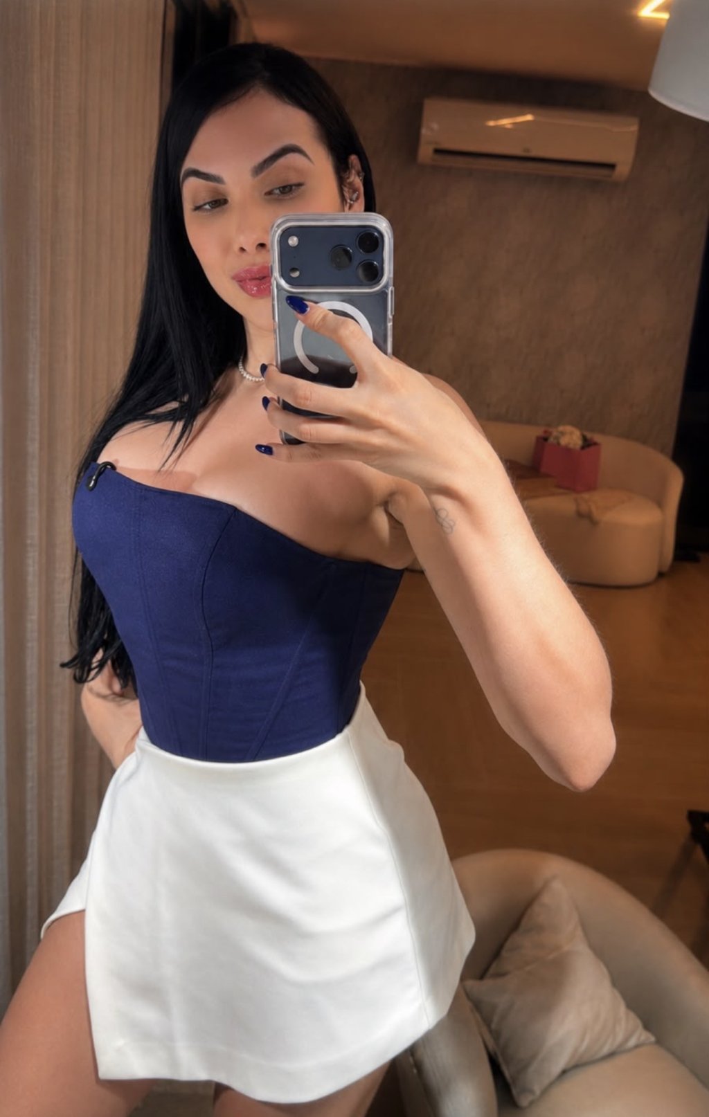 CORSELET AZUL ROYAL