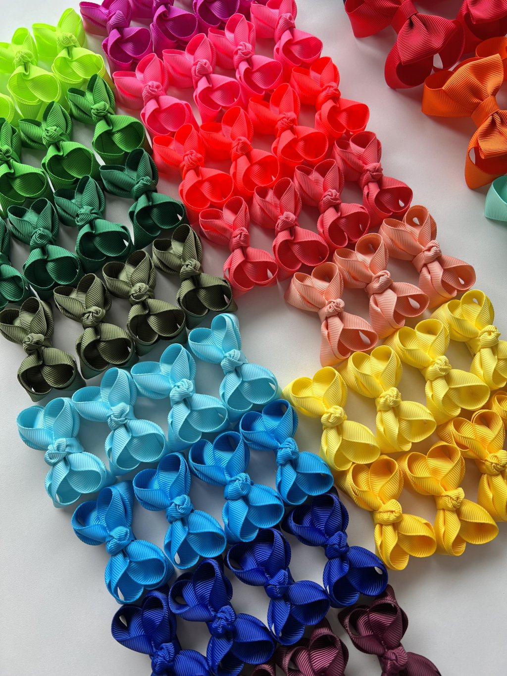 Kit 20 Laços Boutique Duplo Tamanho Mini - MN07
