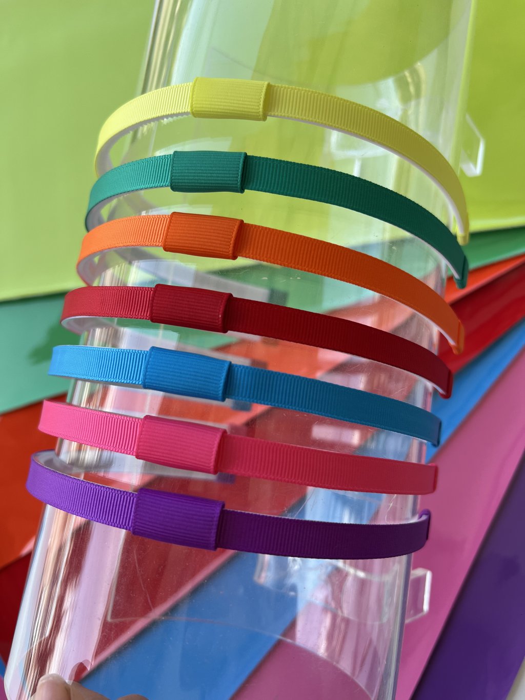 Kit 10 Tiaras Adaptadoras Gorgurão