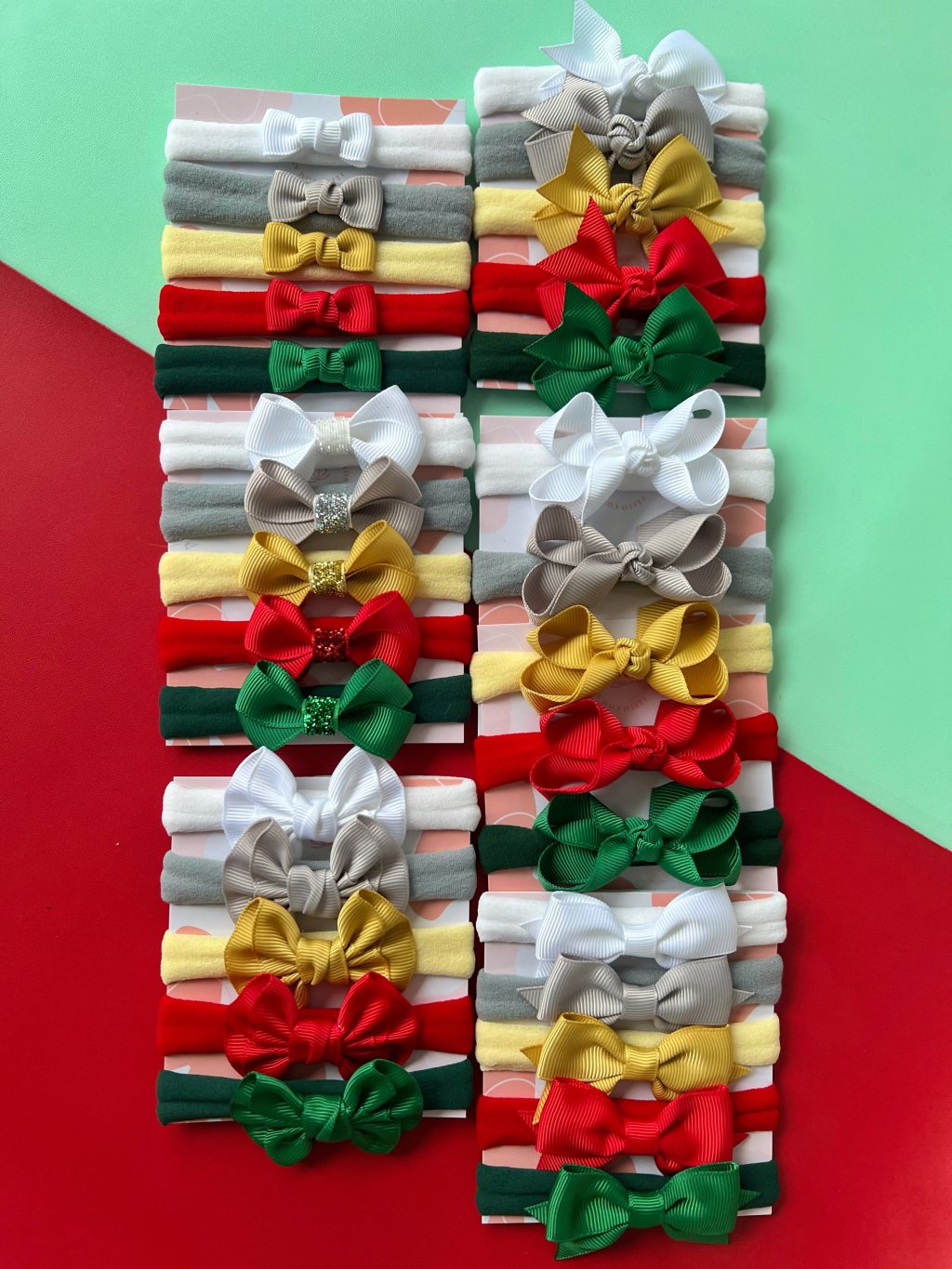 Combo Promocional 30 Laços Baby - Boas Festas