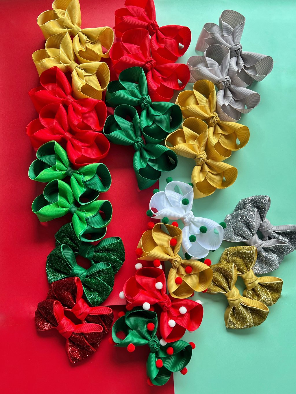 Combo Promocinal 30 Laços Grandes - Boas Festas