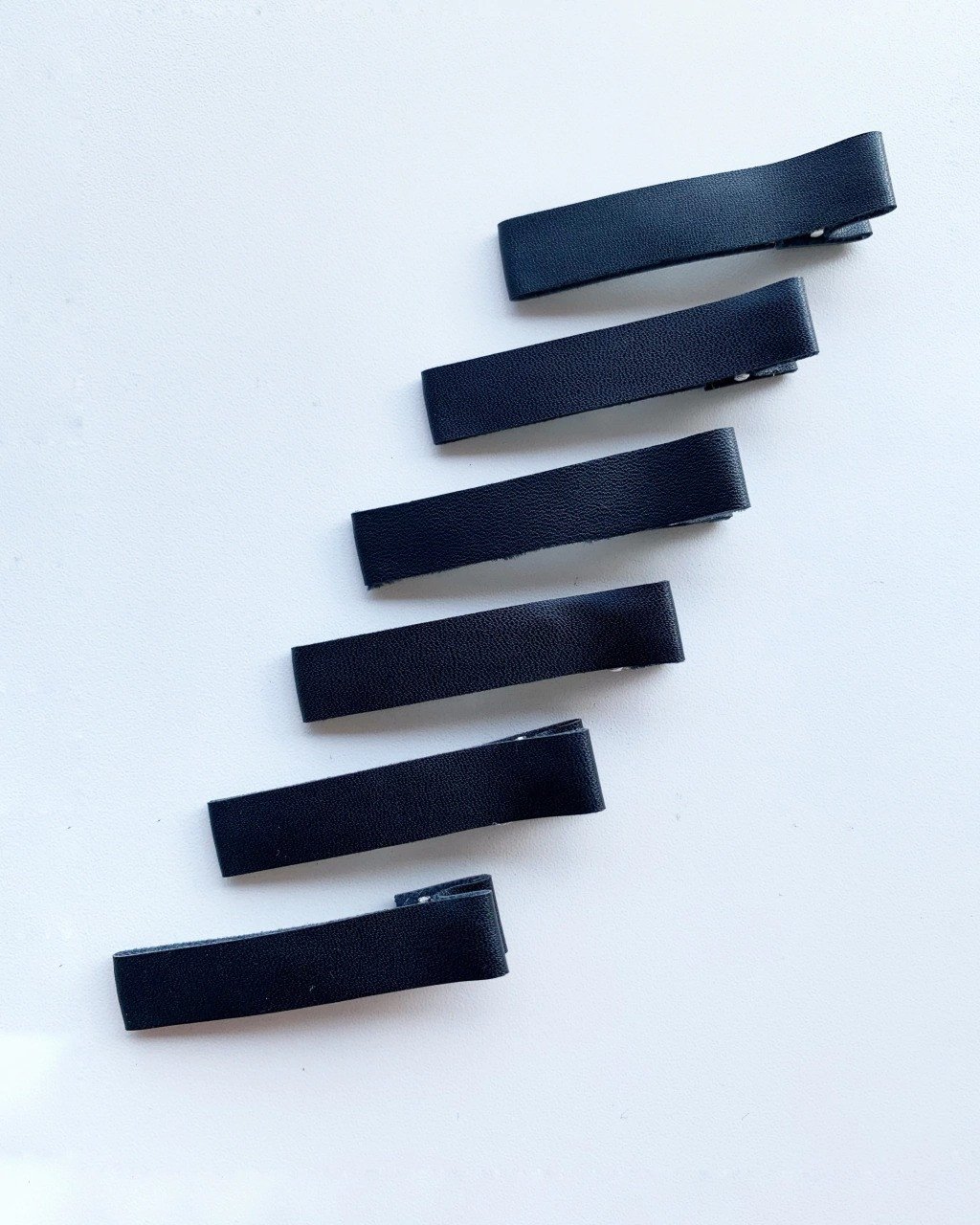 Kit 3 Pares Hair Clip Napa Preto