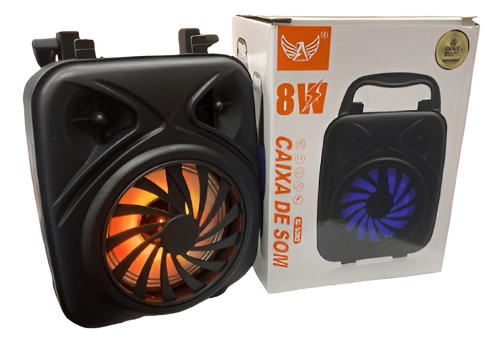 CAIXA DE SOM ALTOMEX AL-5302 COM LED RGB