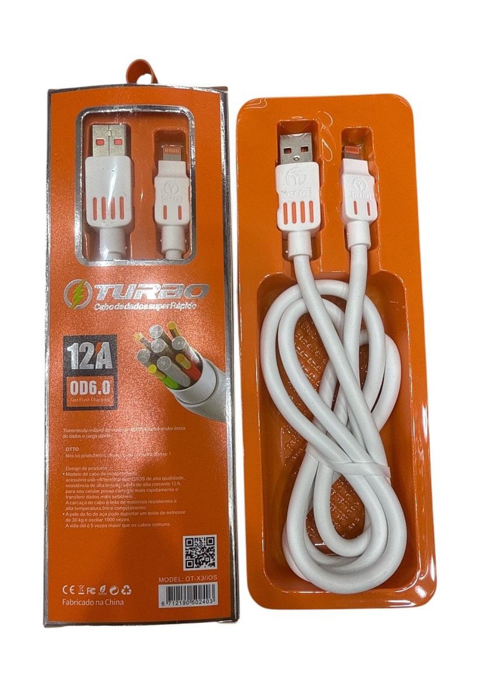 CABO TURBO IPHONE OTTO OT-X3 