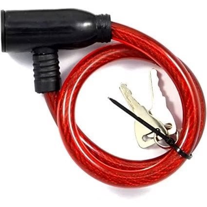 CADEADO PRA BICICLETAS E MOTOS COM CHAVES GRANDE LOCK