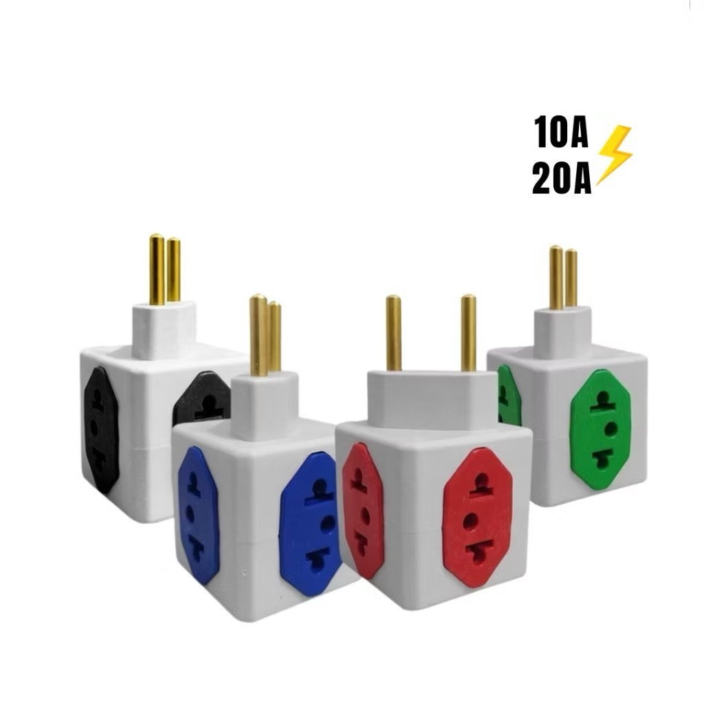 ADAPTADOR DE TOMADA CUBO t4 ENTRADAS 
