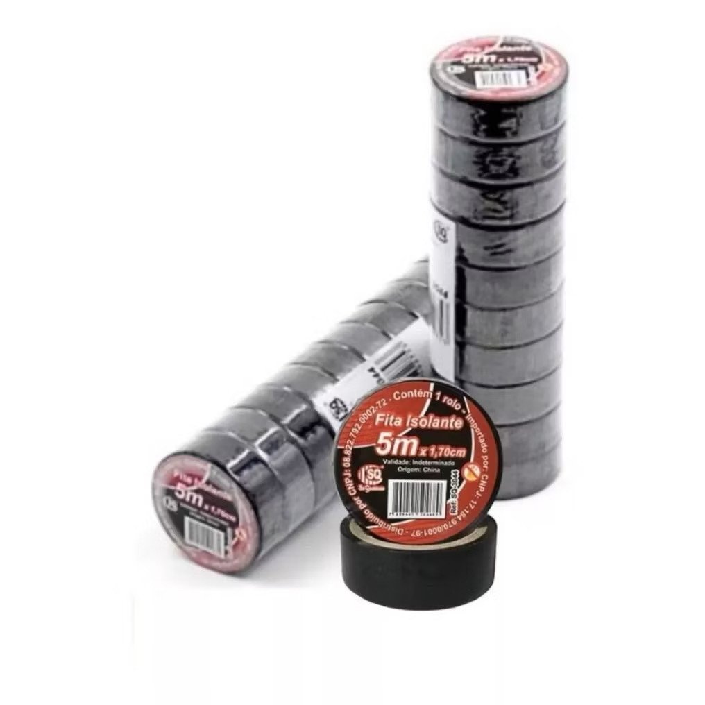 KIT 10 FITAS ISOLANTES ANTI CHAMAS 