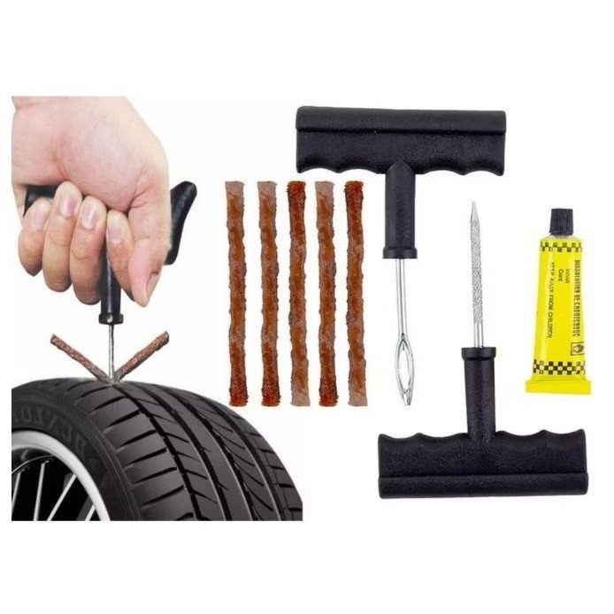 KIT REPARO PNEU COM MACARRÃO IDEA
