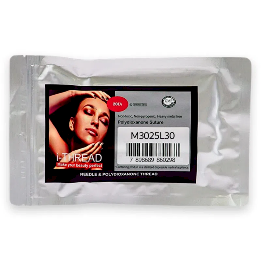 Fio de PDO Liso Filler Canulado 21gX60mmX90mm I-Thread