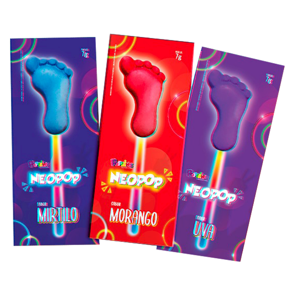PIRULITO NEOPOP HASTE QUE BRILHA POPKINS