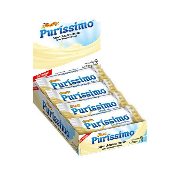 CHOCOLATE PURÍSSIMO KIDS BRANCO KI-KAKAU