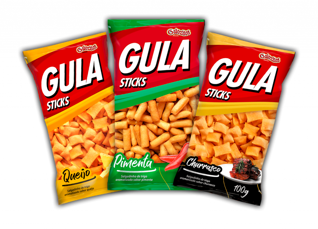 SALGADINHO GULA STICKS PIMENTA GULOZITOS