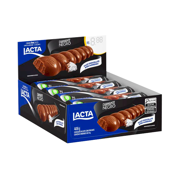 CHOCOLATE DIAMANTE NEGRO LACTA