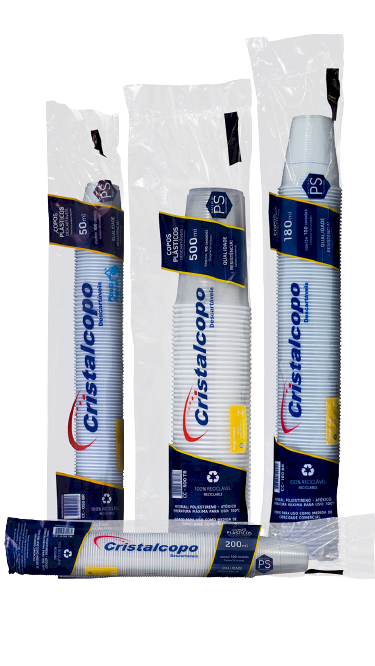 COPO DESCARTÁVEL CRISTALCOPO