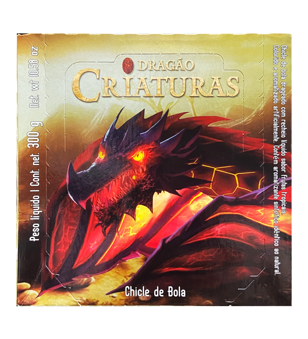 CHICLE CRIATURAS DRAGÃO