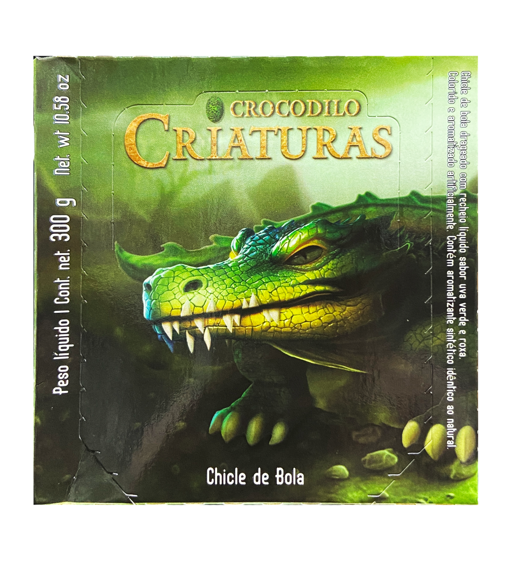 CHICLE CRIATURAS CROCODILO