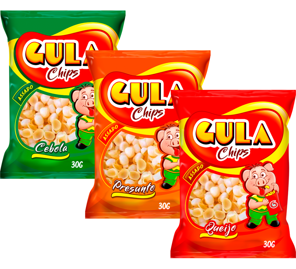SALGADINHO GULA CHIPS 30G GULOZITOS