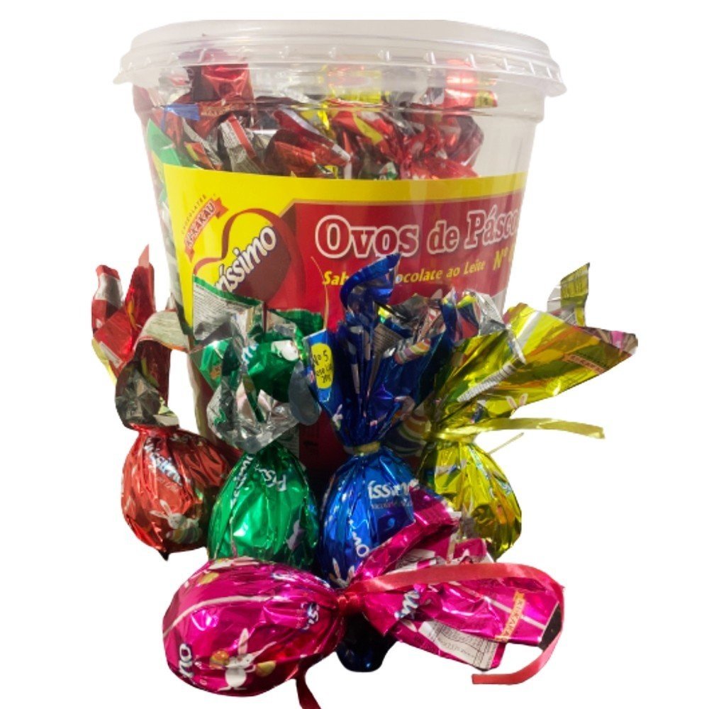 OVOS DE PÁSCOA PURÍSSIMO AO LEITE