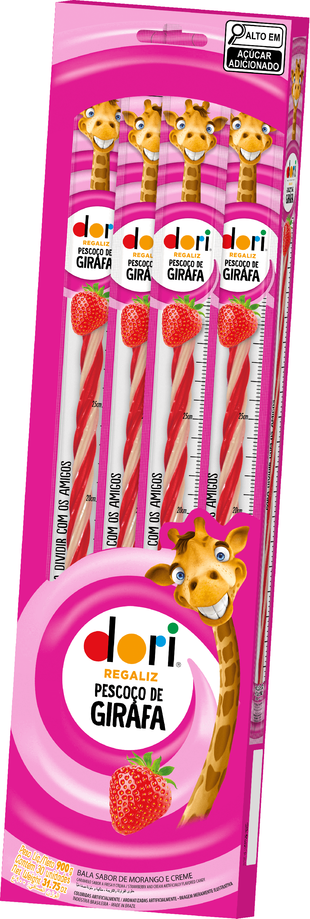 REGALIZ PESCOÇO DE GIRAFA DORI