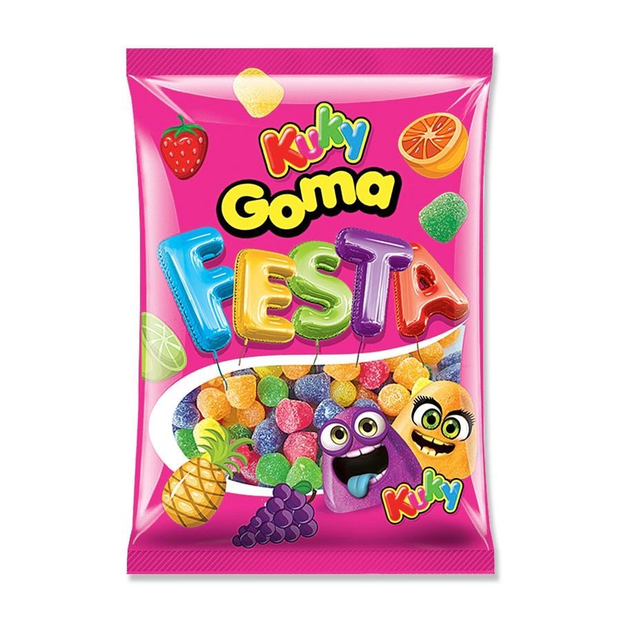 GOMA FESTA FRUTAS KUKY