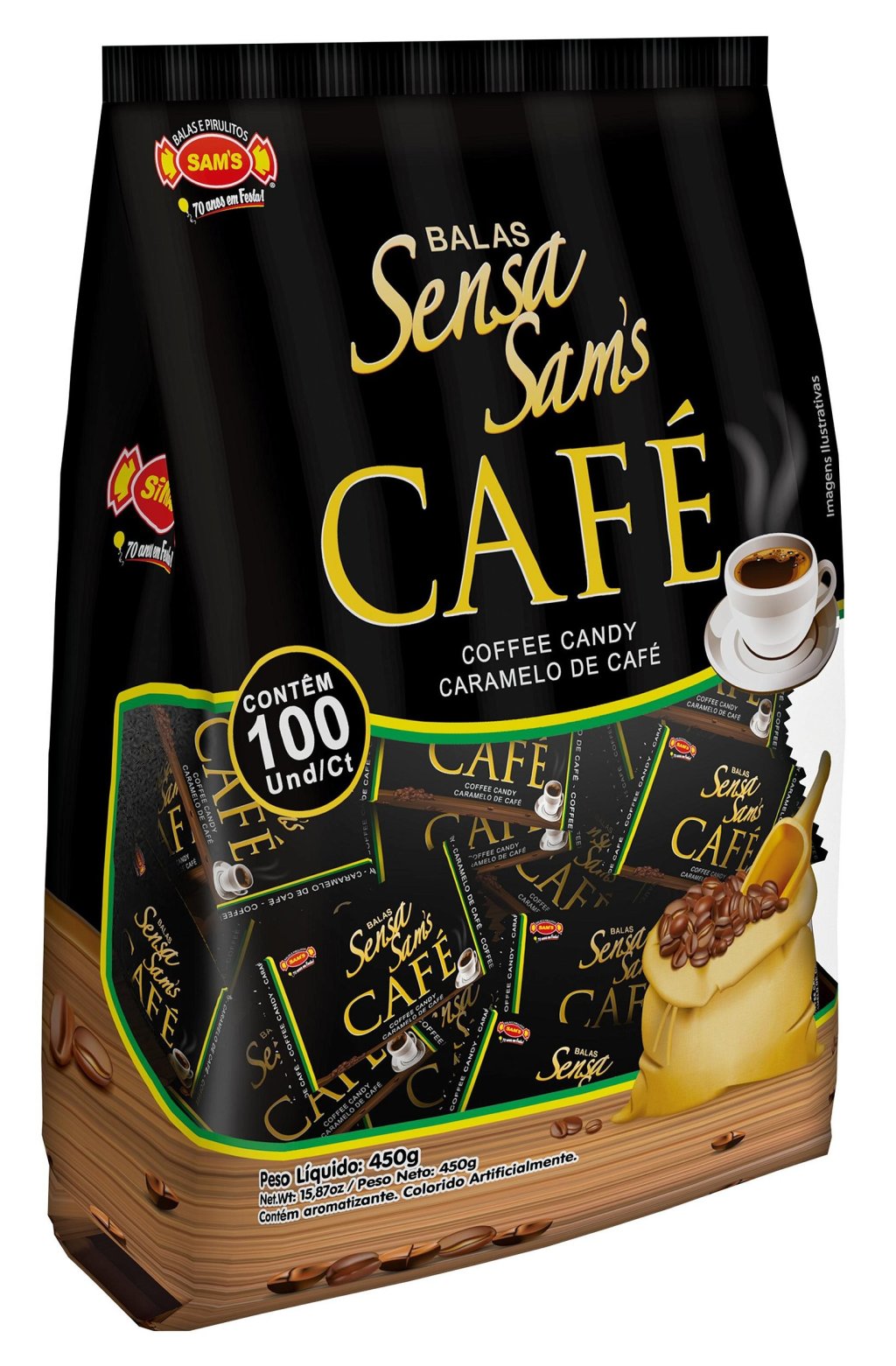 BALA DE CAFÉ SAM'S