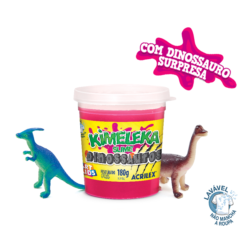 SLIME KIMELEKA DINOSSAURO ART KIDS ACRILEX