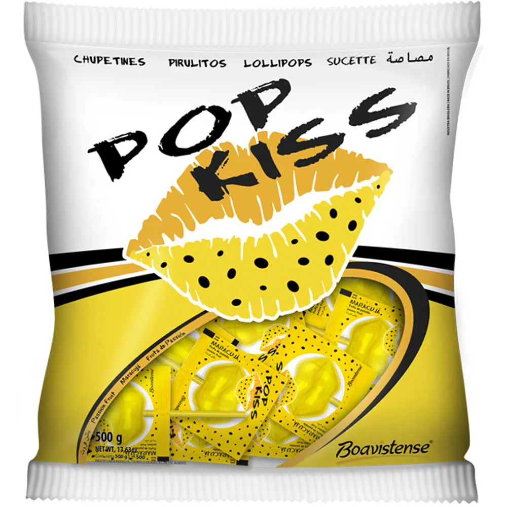 PIRULITO POP KISS MARACUJÁ FLORESTAL