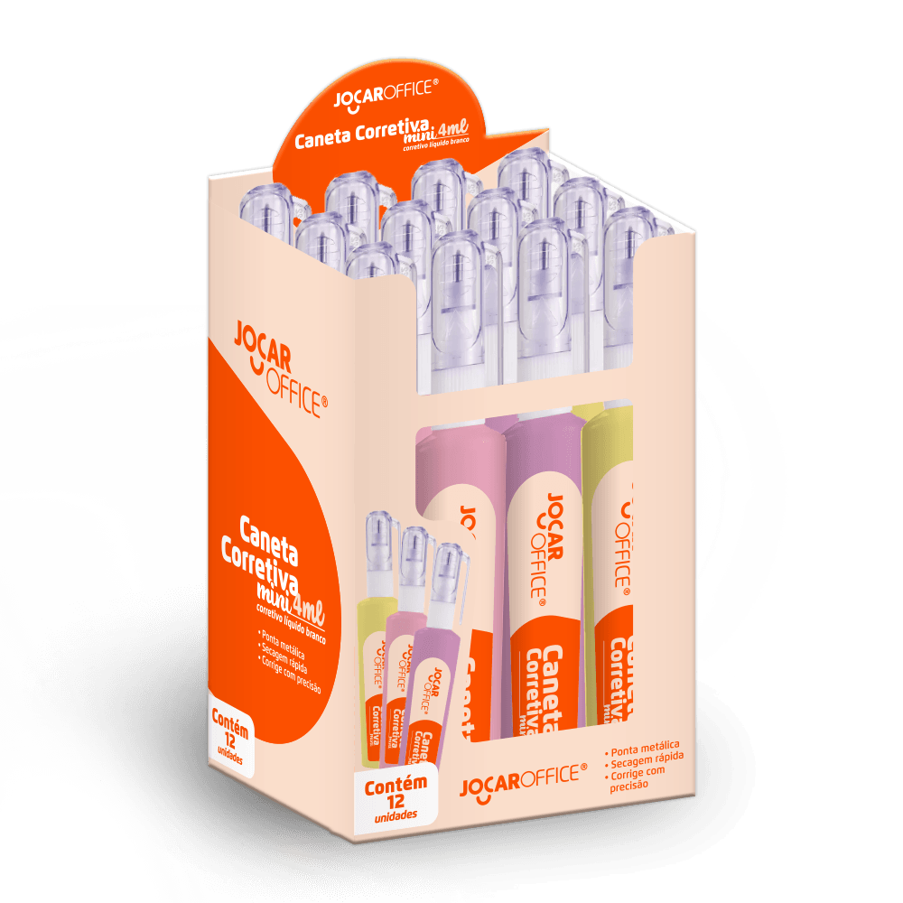 CANETA CORRETIVA MINI LEONORA
