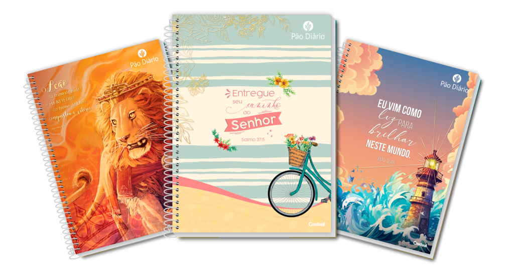 CADERNO 16 MATÉRIAS CAPA DURA PÃO DIÁRIO CREDEAL (273456) 