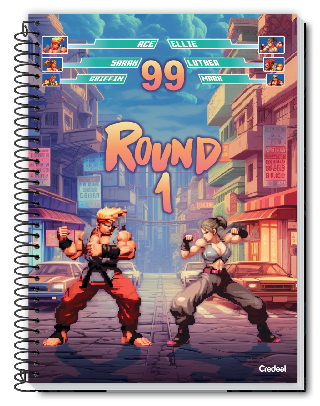 CADERNO 12 MATÉRIAS CAPA DURA MY COLLECTION CREDEAL (269459)