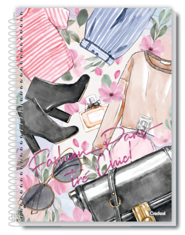 CADERNO 1 MATÉRIA CAPA DURA BELLA CREDEAL (272312)