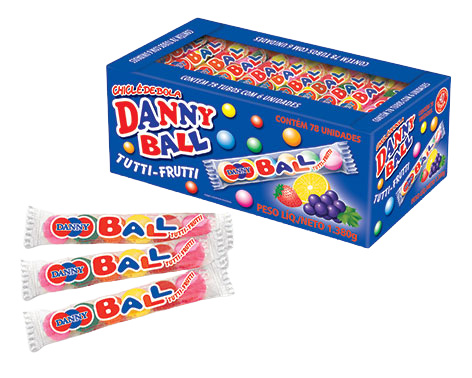CHICLE DANNY BALL TUTTI-FRUTTI SANTA FÉ
