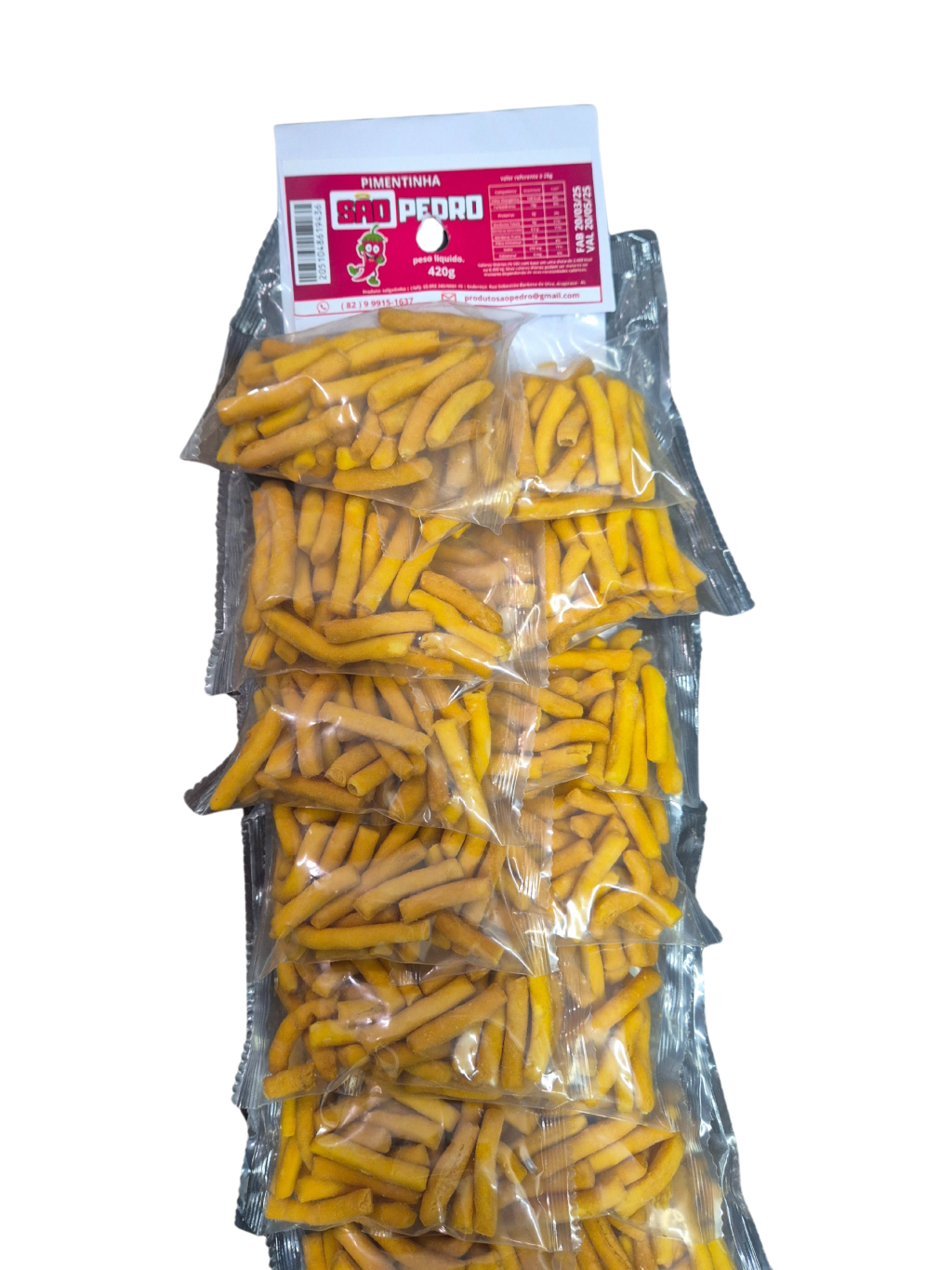 SALGADINHO PIMENTINHA SÃO PEDRO