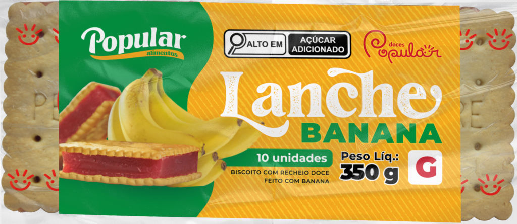 LANCHE DE BANANA POPULAR