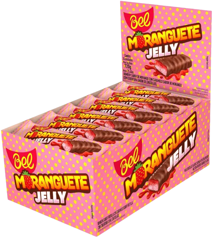 BOMBOM MORANGUETE JELLY BEL