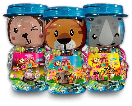 MINI JELLY SORTIDOS POTE DIP LOKO