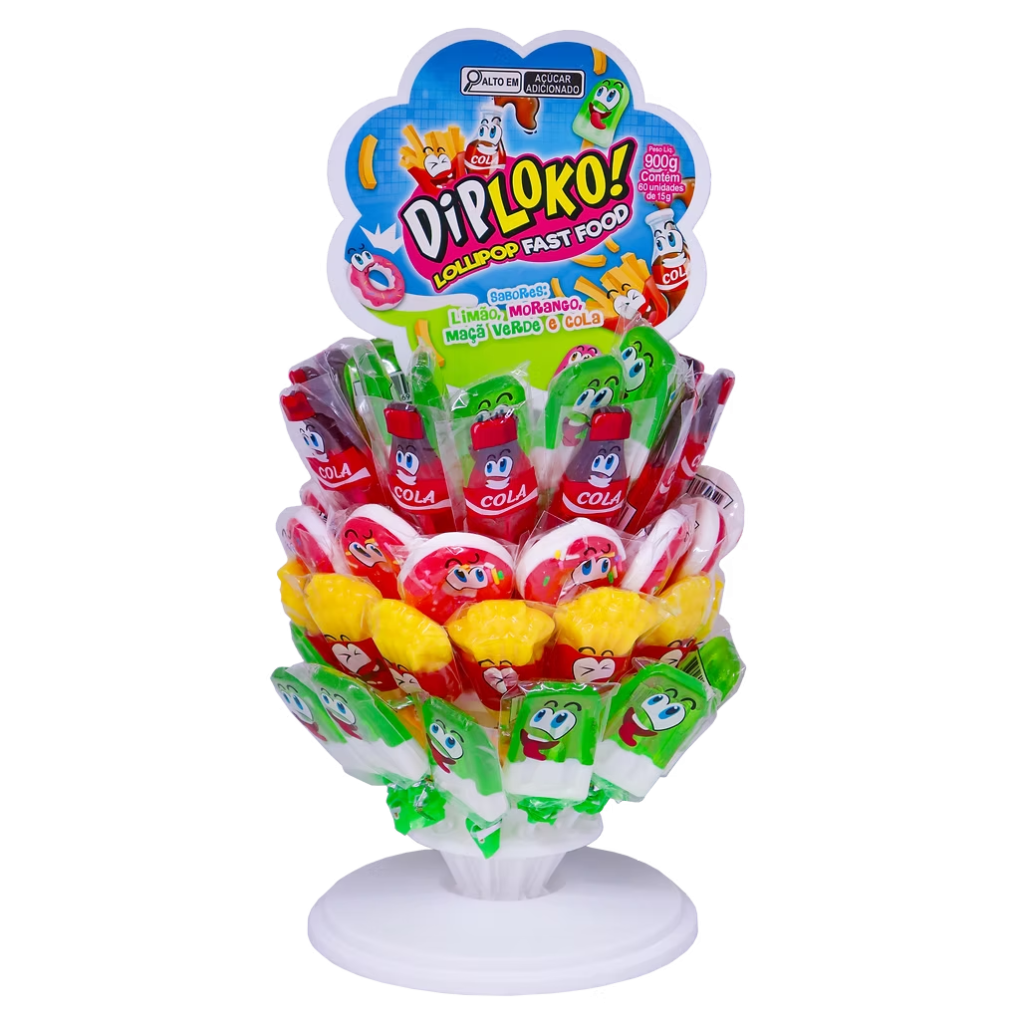 EXPOSITOR LOLLIPOP SORTIDO DIP LOKO